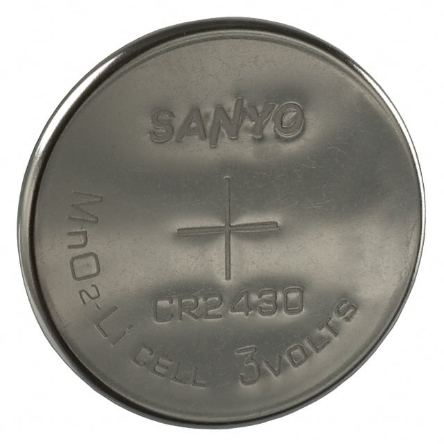 CR2430 BATTERY LITHIUM 3V COIN 24.5MM