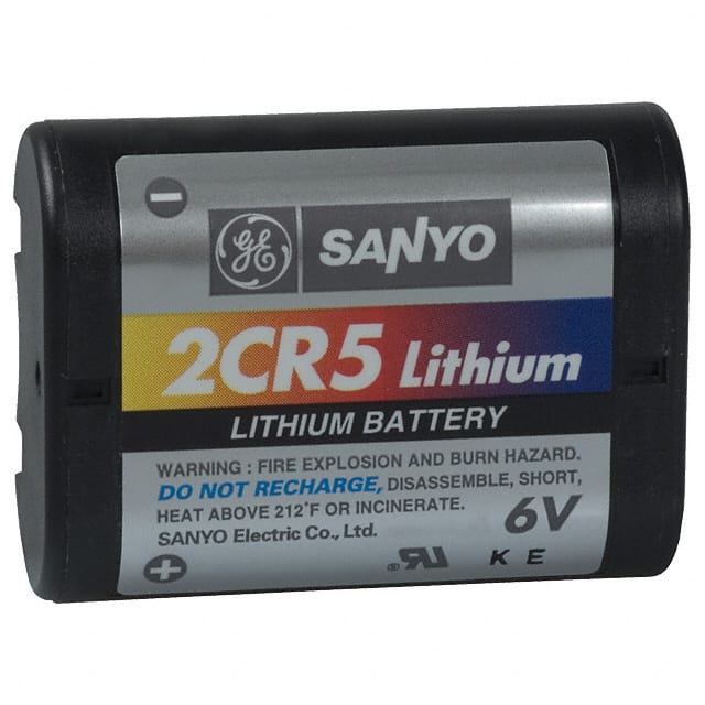 2CR5 BATTERY LITHIUM 6V 2CR5