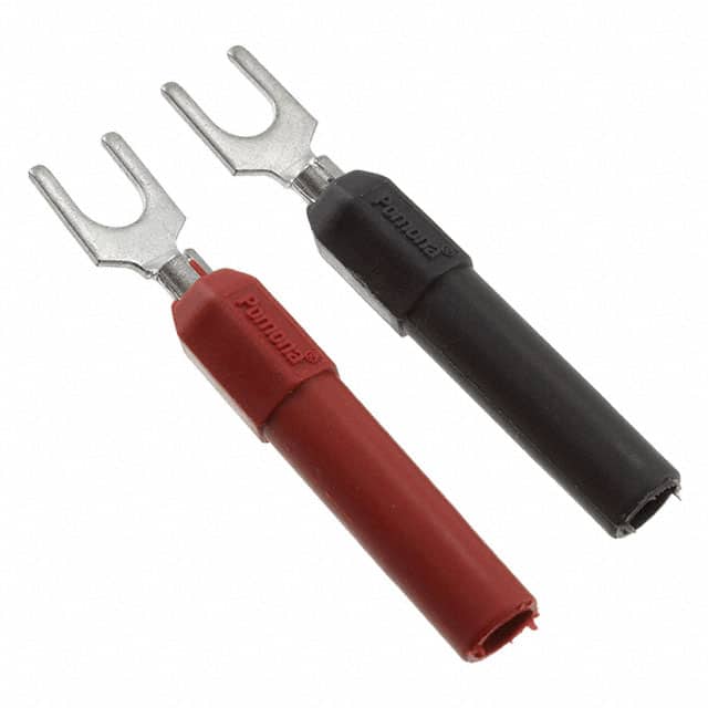 3777A-02 ADAPT SPADE LUG TO BAN JCK BLK/R