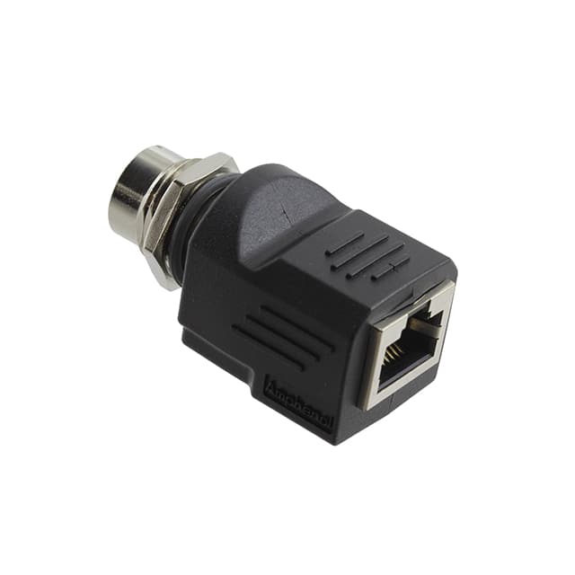 RJS-12D04FF-LS8001 ADAPT CIRC 4POS TO RJ45 JACK BLK