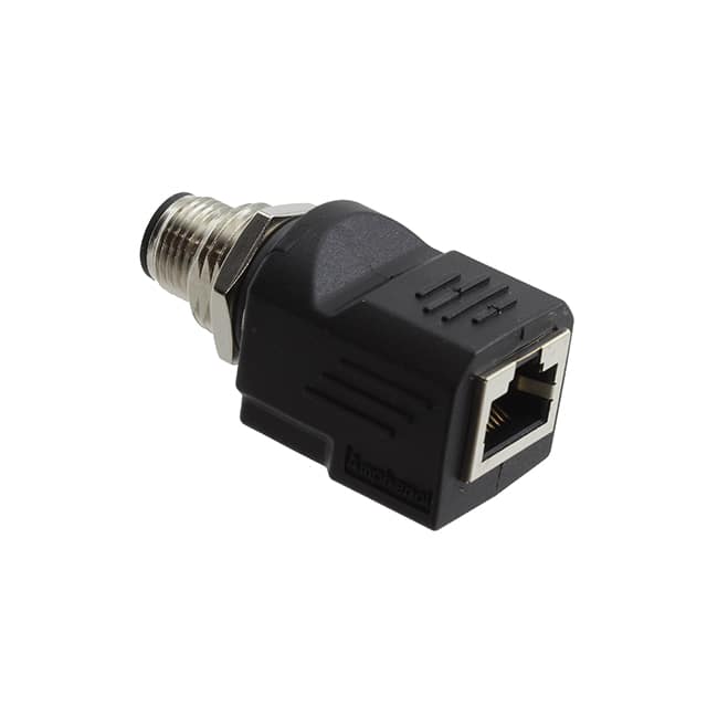 RJS-12D04FM-LS8001 ADAPT CIRC 4POS TO RJ45 JACK BLK
