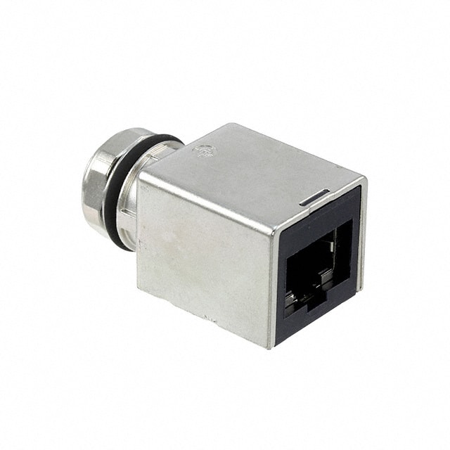 21033812800 ADAPTER M12 RJ45 CAT 6A STRAIGHT