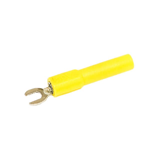 BU-30211-4 ADAPT SPADE LUG TO BAN JACK YLW