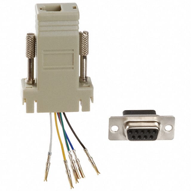 AT-23065 ADAPT DB9F TO 6P6C JACK BEIGE