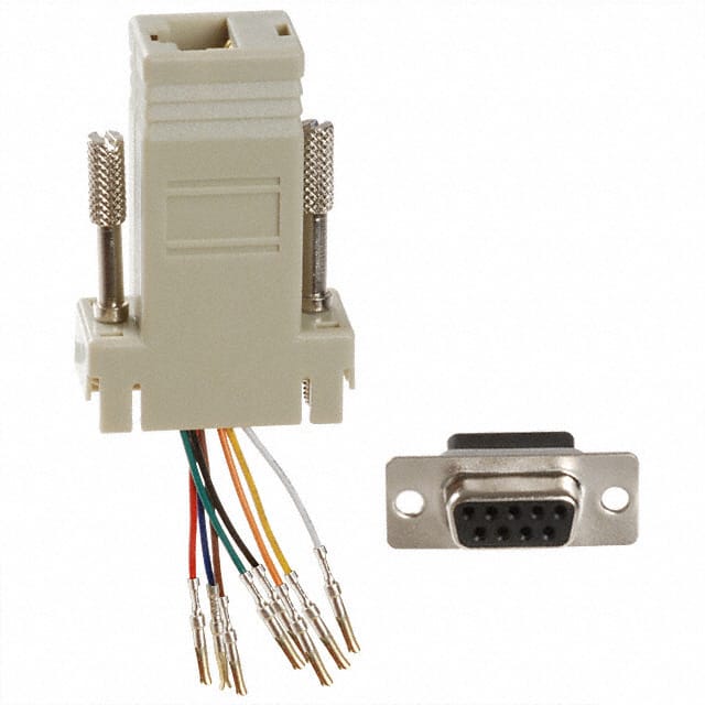 AT-23067 ADAPT DB9F TO RJ45 JACK BEIGE