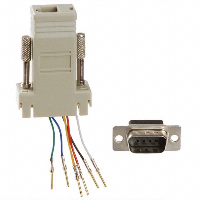 AT-23064 ADAPT DB9M TO 6P6C JACK BEIGE