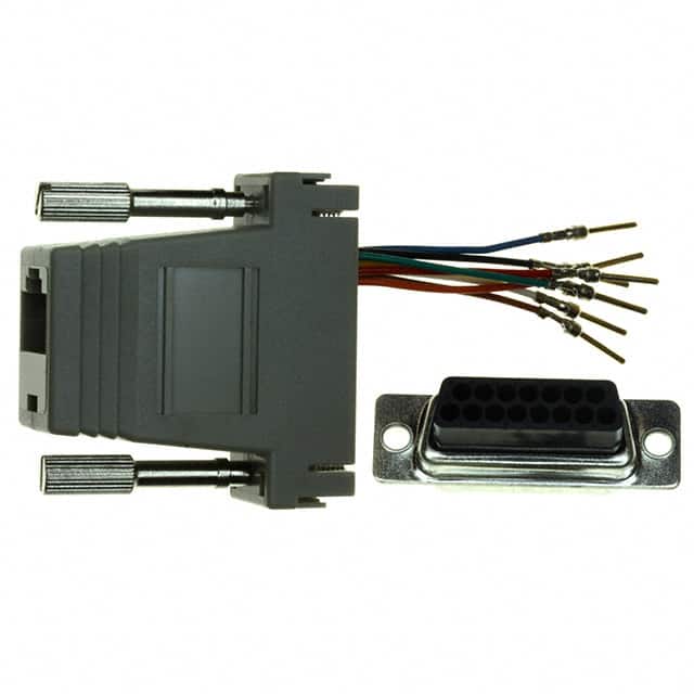 RJADK15P7080831 ADAPT DB15M TO RJ45 JACK GRAY