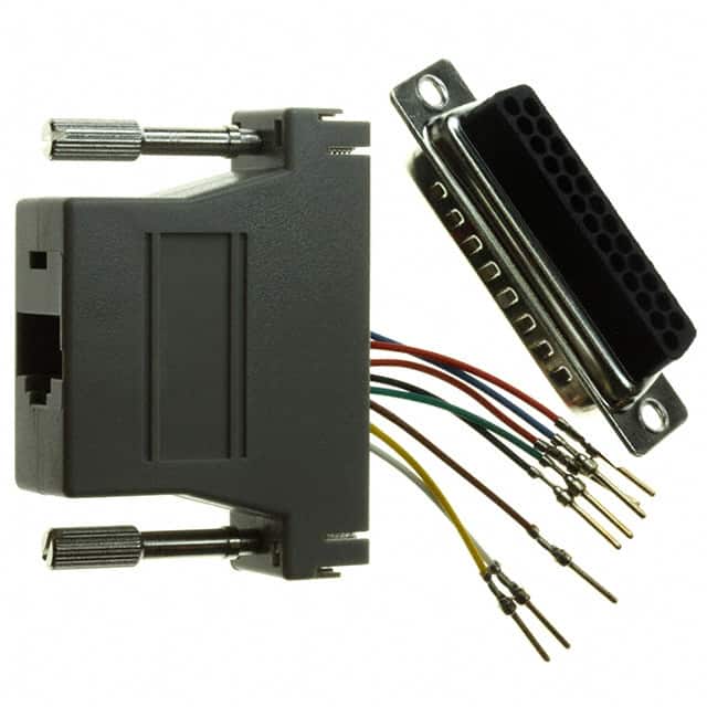 RJADK25P7080831 ADAPT DB25M TO RJ45 JACK GRAY
