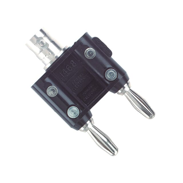 1468 ADAPT BNC JACK TO BAN PLUG DBL