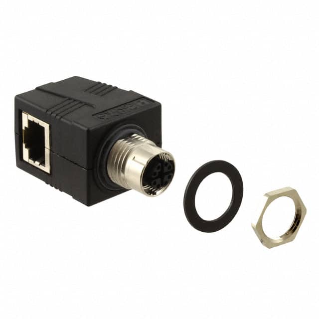 1404548 ADAPT CIRC 8POS TO RJ45 JACK BLK