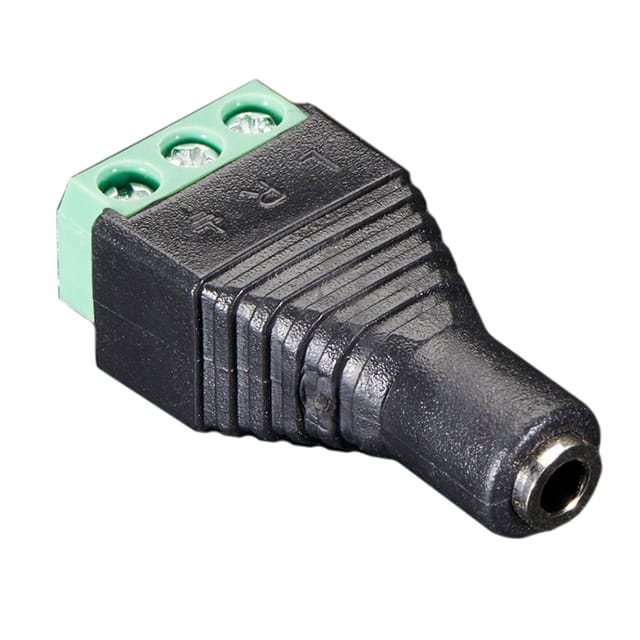 2791 ADAPT 1/8" JCK TO TERM BLK 3POS