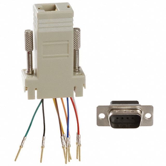 AT-23066 ADAPT DB9M TO RJ45 JACK BEIGE