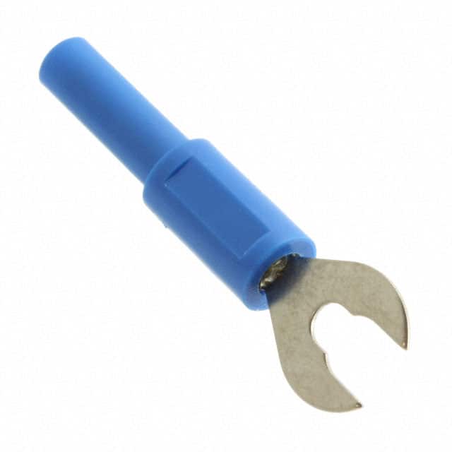 CT2553-6 ADAPTER 6MM SPADE 4MM J BLUE