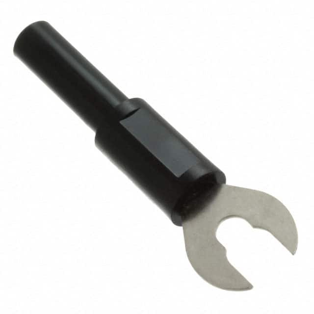 CT2553-0 ADAPTER 6MM SPADE 4MM J BLACK