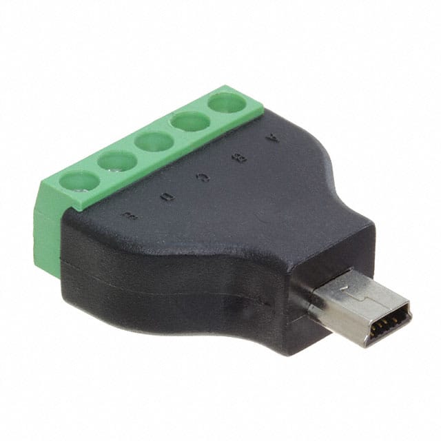 3971 USB MINI B MALE PLUG TO 5-PIN TE