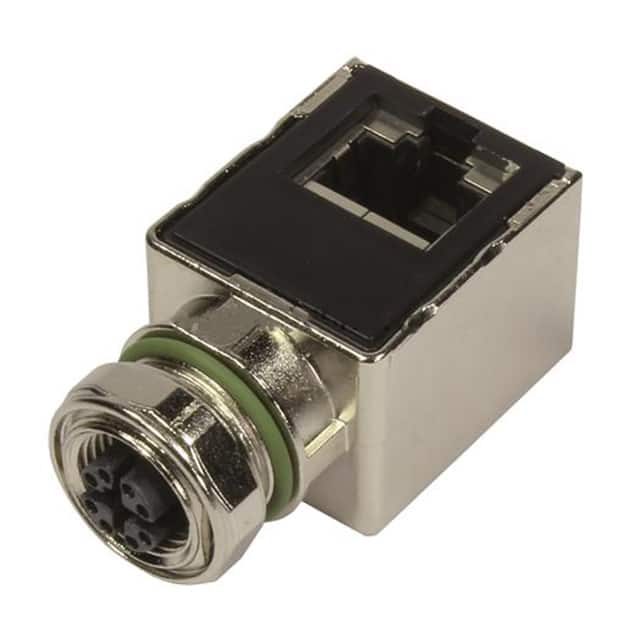 21033814800 ADAPTER M12 RJ45 CAT 6A ANGLED