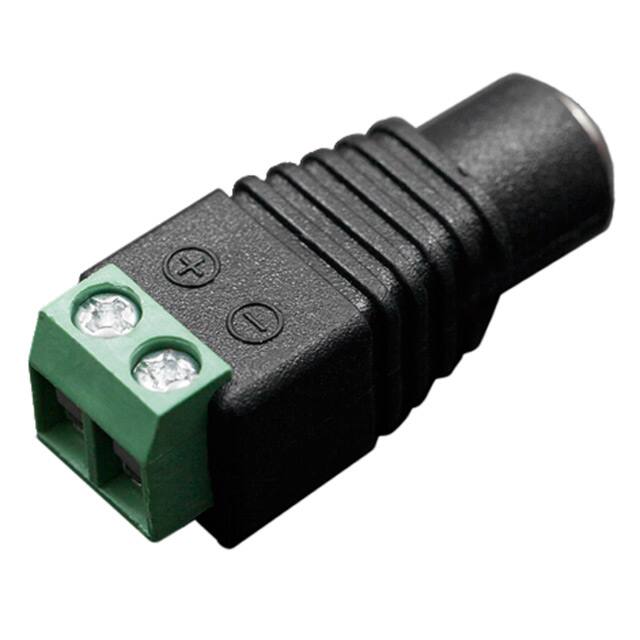FIT0151 ADAPT TERM BL 2POS TO 2.1MM JCK