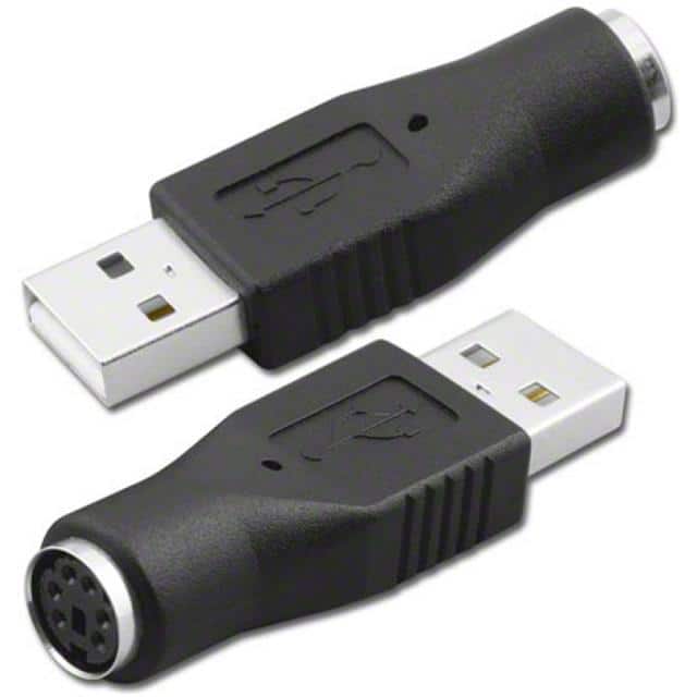 SANOXY-VNDR-PS2-USB-BLK CONVERT PS/2 KEYBOARD OR OTHER E
