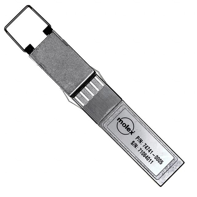 0747410005 ADAPT SFP PLUG TO RJ45 JACK BLK