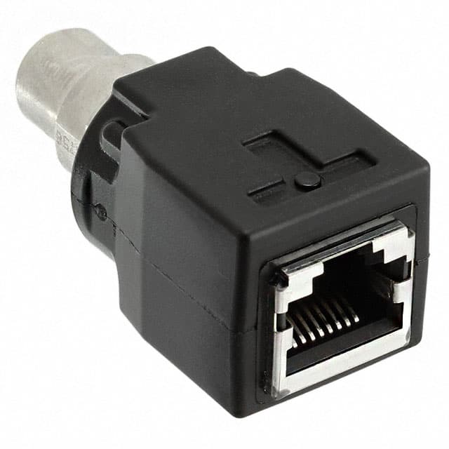 21033711420 ADAPT CIRC 4POS TO RJ45 JACK BLK