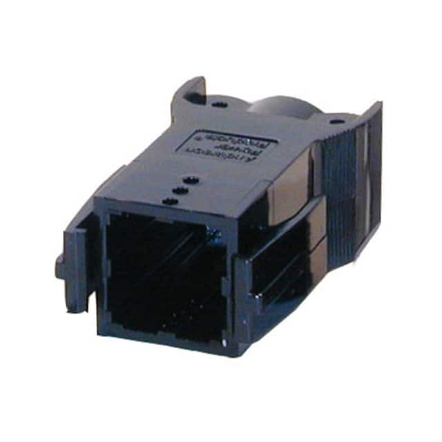 1460G1-BK PP PAK 2-4P HOUSING PLUG W/LATCH