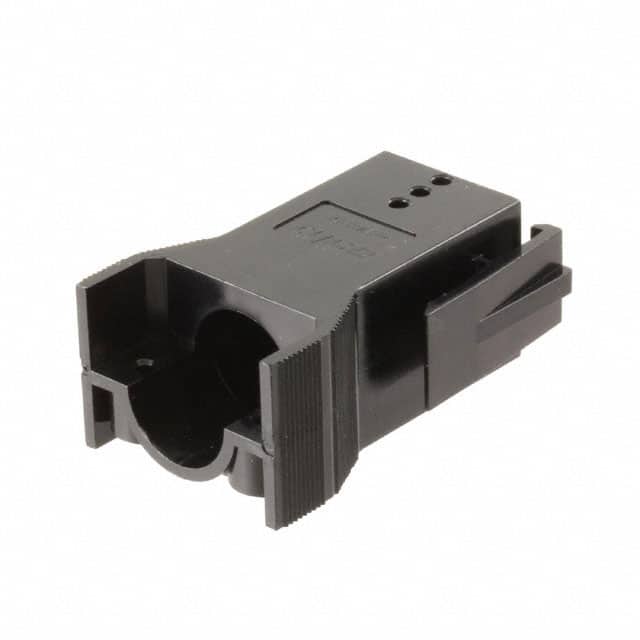 1604083-1 ACCESSORY PLUG FRAME BLACK