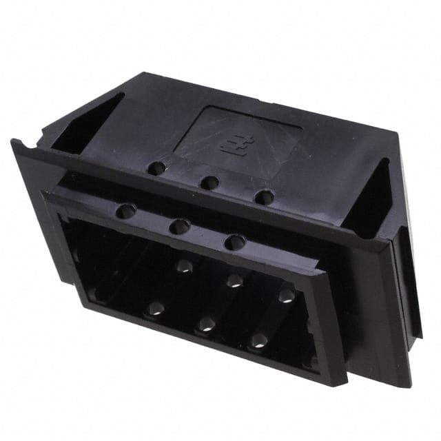 1604079-1 ACCESSORY RECEPTACLE FRAME BLACK