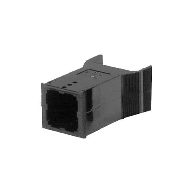 1461G1-BK PP PAK 2-4P HOUSING PLUG NO LATC