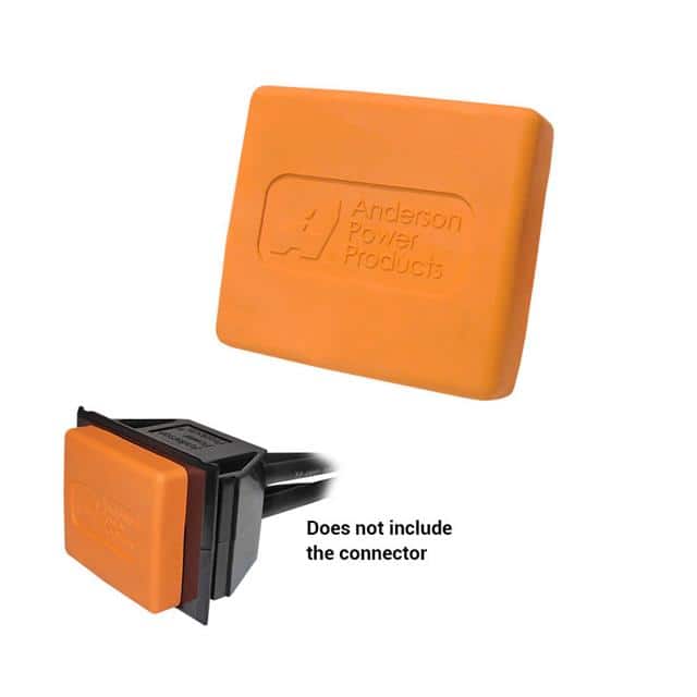 2-8831P1-BK COVER, DUST, 2X2, ORANGE