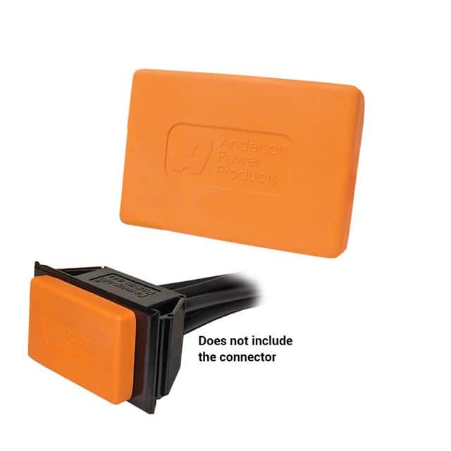 2-8831P2-BK COVER, DUST, 2X3, ORANGE