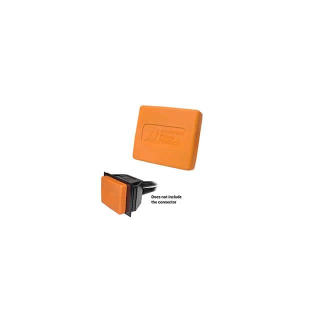 2-8831P1 COVER, DUST, 2X2, ORANGE
