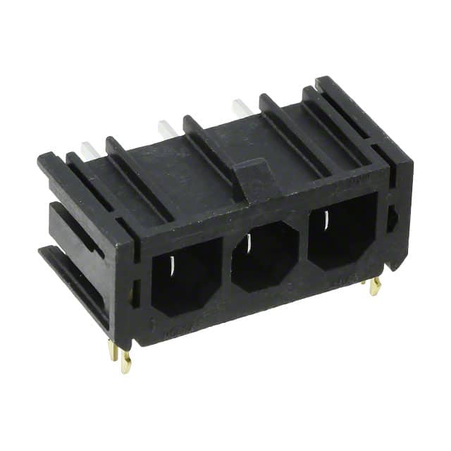 0431603103 CONN HDR 3POS 7.50MM R/A SLDR