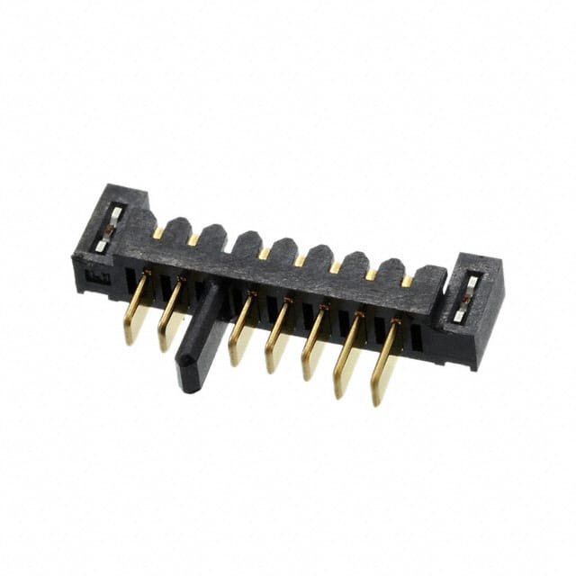 1-1827654-1 CONN HDR 7POS 2.00MM R/A SLDR