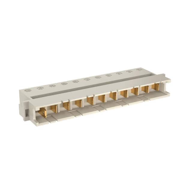 233230-E DIN H11 11POS M SLDR RA CL1 VE
