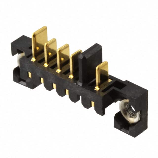 6376042-2 CONN PLUG 5POS 2.50MM R/A SLDR