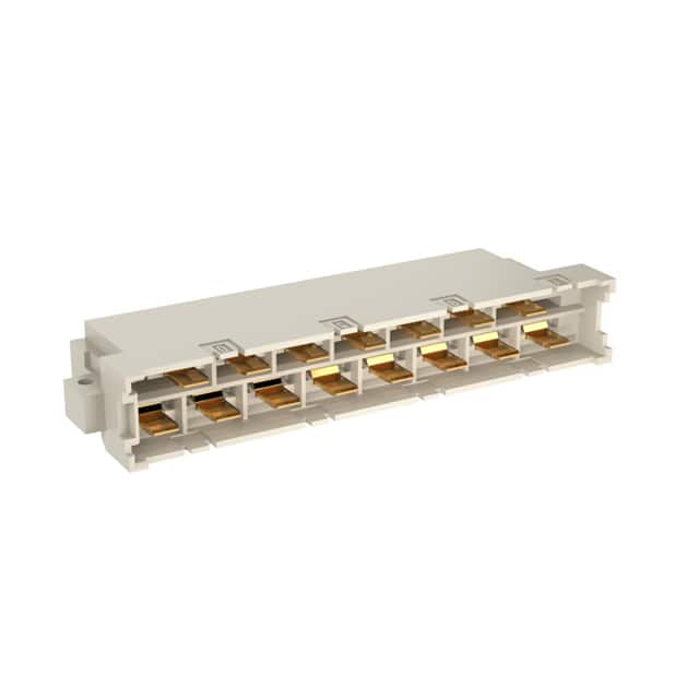 413638-E DIN H15 15POS M SLDR RA CL1
