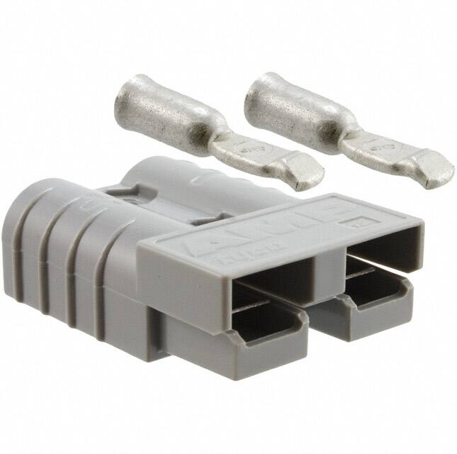 647893-4 CONN PLUG 2POS IN-LINE CRIMP