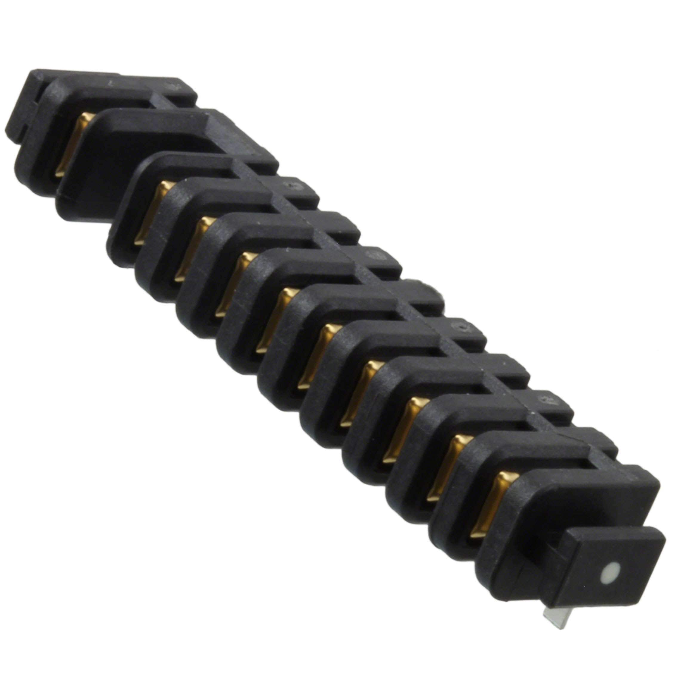 1-1473776-7 CONN HEADER 10POS SHD DL SMD AU