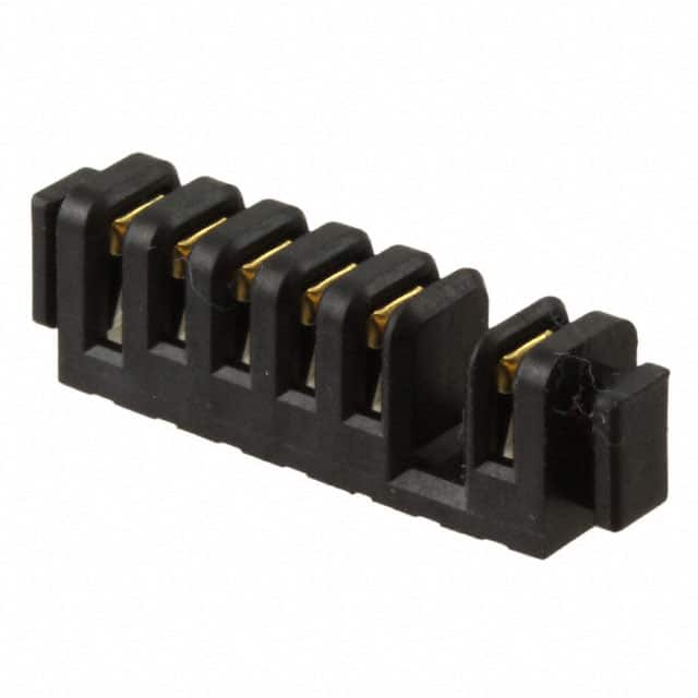 1123688-3 CONN RCPT 6POS 2.50MM SMD SLDR