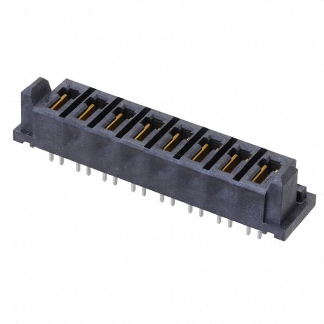 MPS-08-7.70-03-L-V VERTICAL MINI-POWER SOCKET