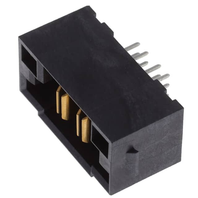 PET-02-02-L-VT CONN HDR .250" 2POS