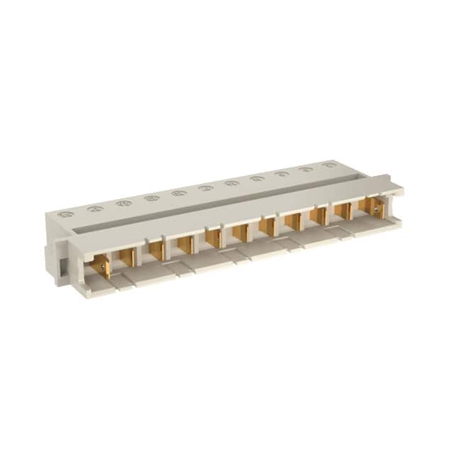 233235-E DIN H11 11POS M SLDR RA CL1 VE