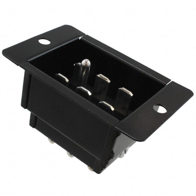 P-2406-DB CONN PLUG 6POS PNL MNT SLDR