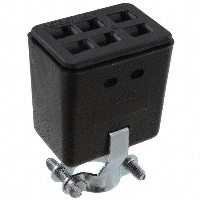S-306H-CCT CONN SOCKET 6POS IN-LINE SLDR