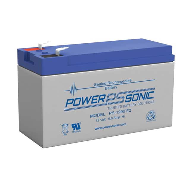 PS-1290 F2 BATTERY LEAD ACID 12V 9AH