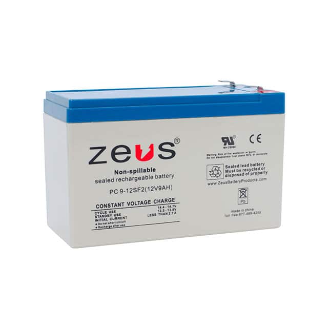 PC9-12SF2 BATTERY LEAD ACID 12V 9AH