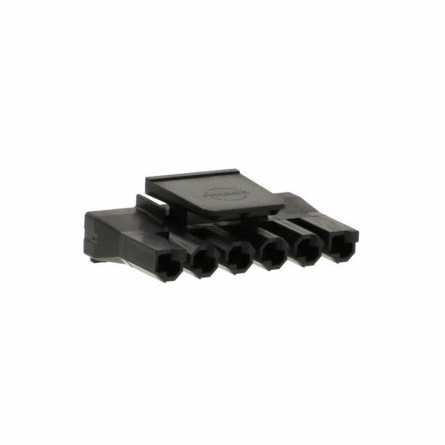 0444411006 CONN HSG RCPT 6POS 7.50MM NAT