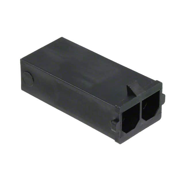 0436802002 CONN HSG PLUG 2POS 7.50MM BLACK