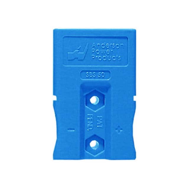 SBS50BLU-BK HOUSING SBS50 FP 2POS BLUE