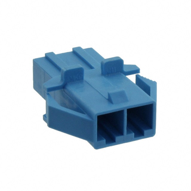 0351500214 CONN HSG PLUG 2POS 6.20MM BLUE